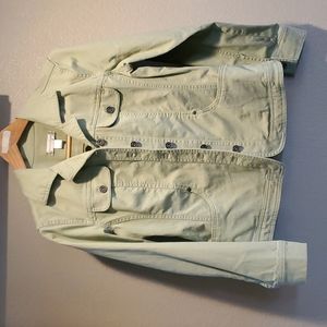 Christopher and Banks small green jacket